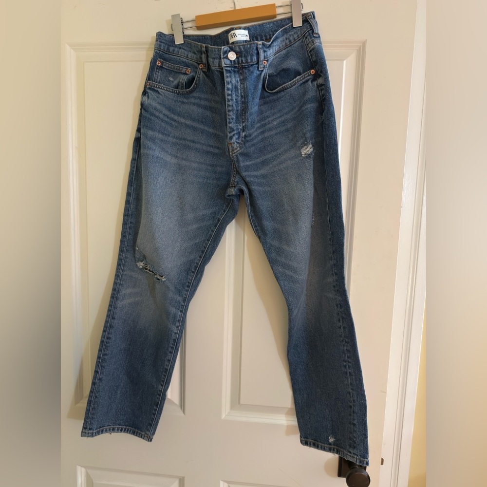 Zara  Blue Jeans mom fit